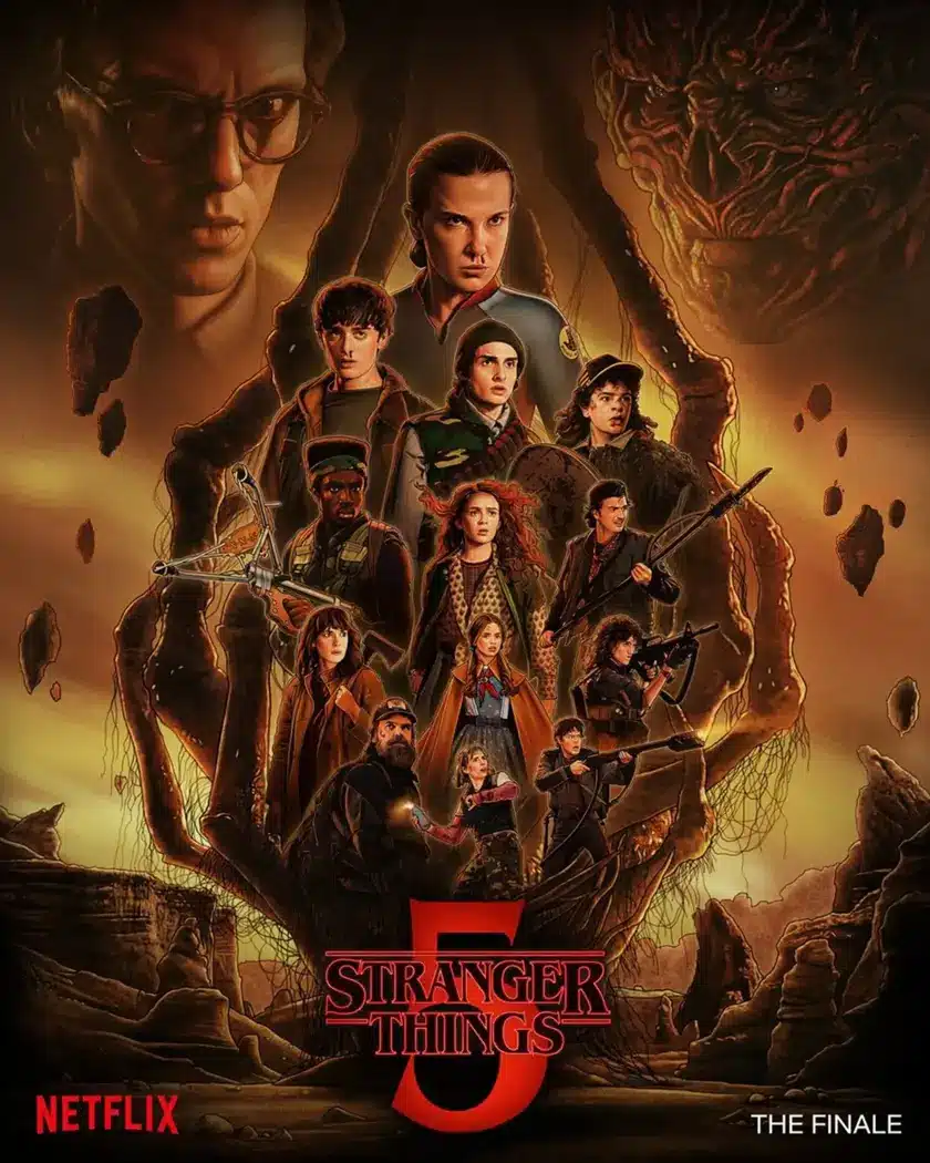دانلود رایگان سریال Stranger Things فصل 5 با زیرنویس چسبیده و کیفیت عالی، بدون سانسور